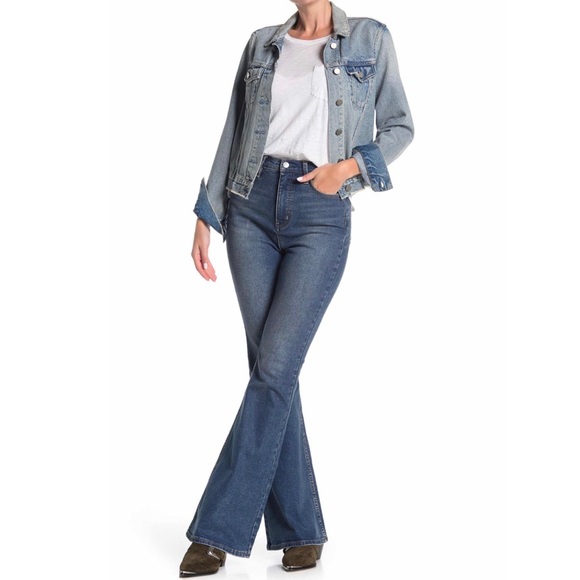 NWT Free People Flare Leg Jeans - Picture 5 of 14